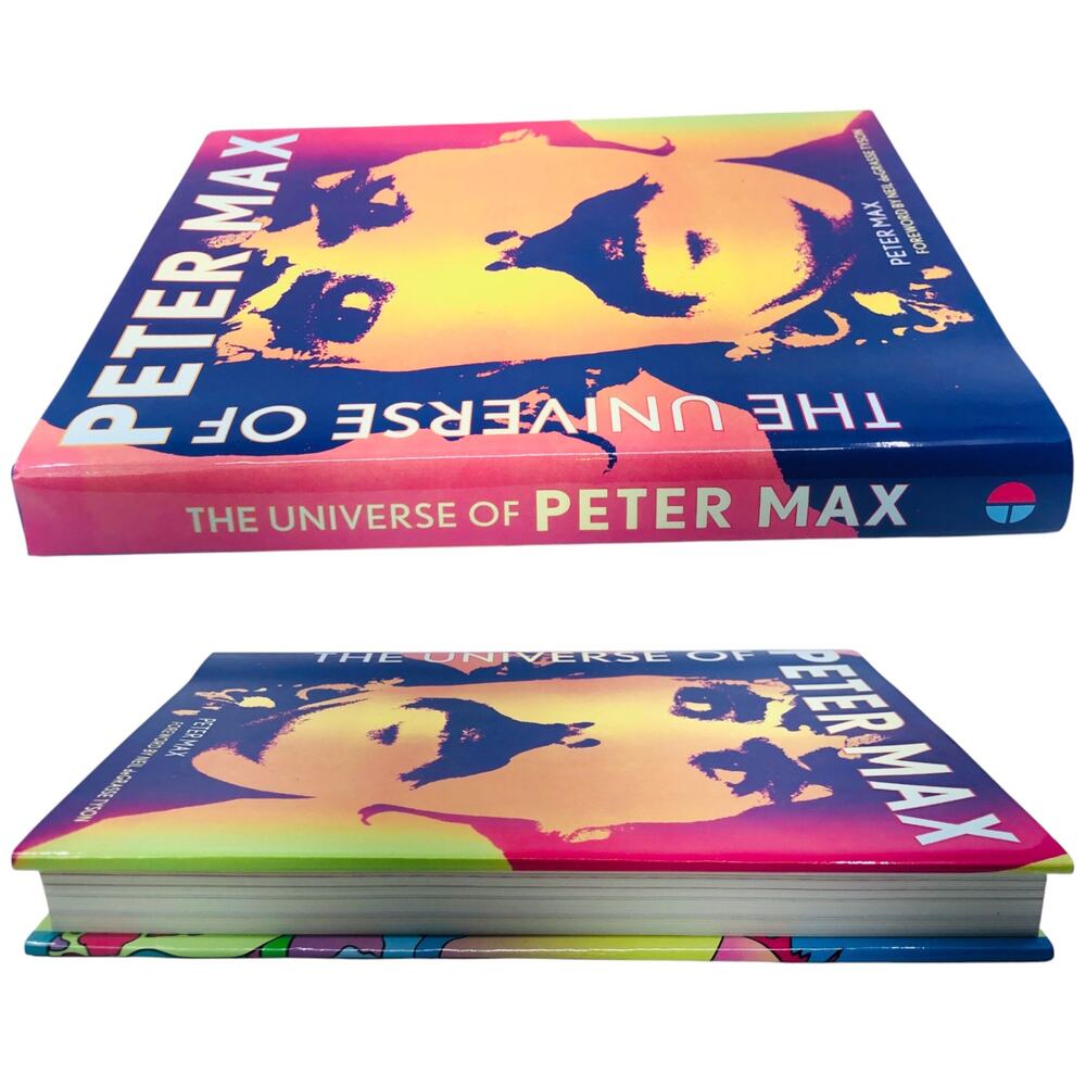 The Universe of Peter Max Signed Hardcover Book First Printing 2013 - Picture 3 of 13